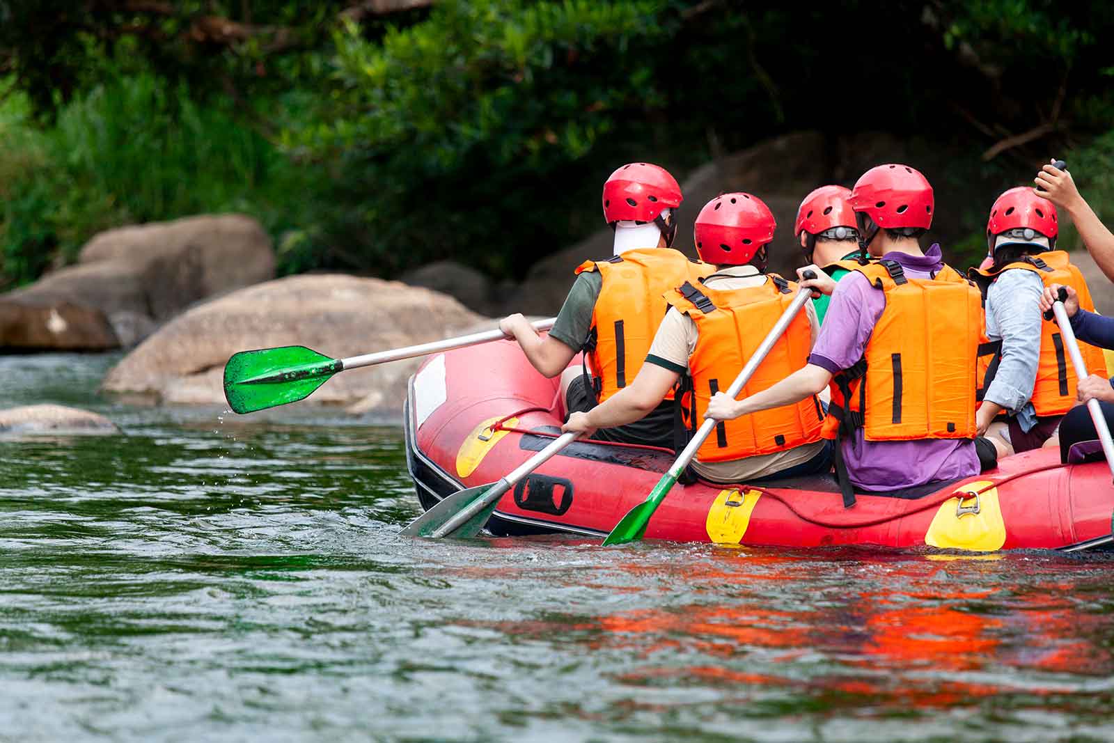 rafting